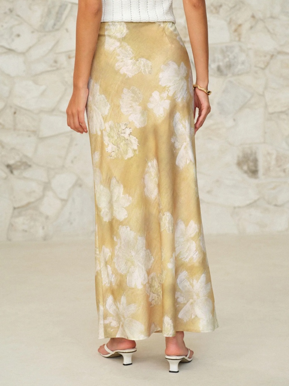 Commense Floral Print Maxi Skirt Size Large NWT - Picture 3 of 4